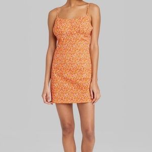 Women’s Sleeveless Bodycon Floral Dress Size M.